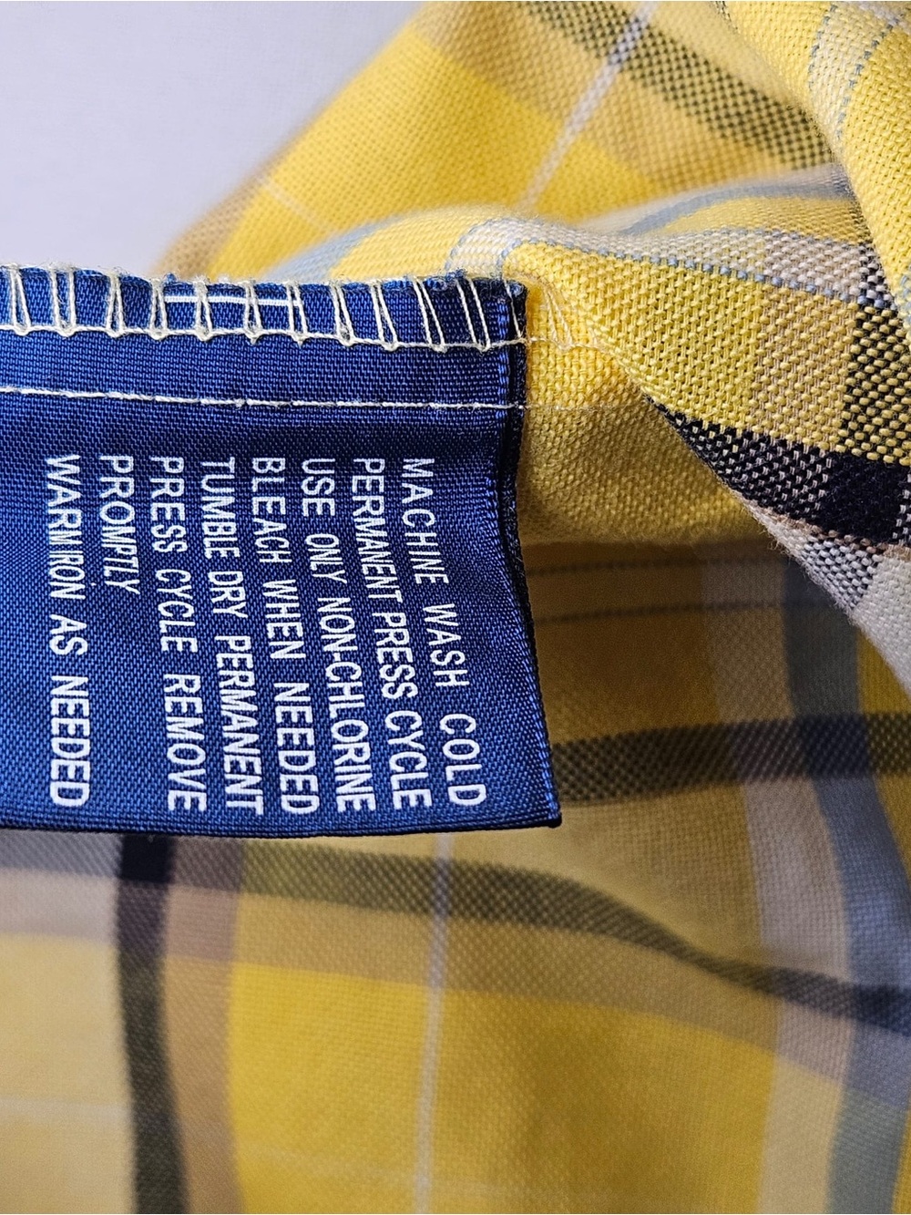 Towncraft Wrinkle Free Mens Plaid Short Sleeve Button Down Shirts XL Lot of 2 - Picture 8 of 15